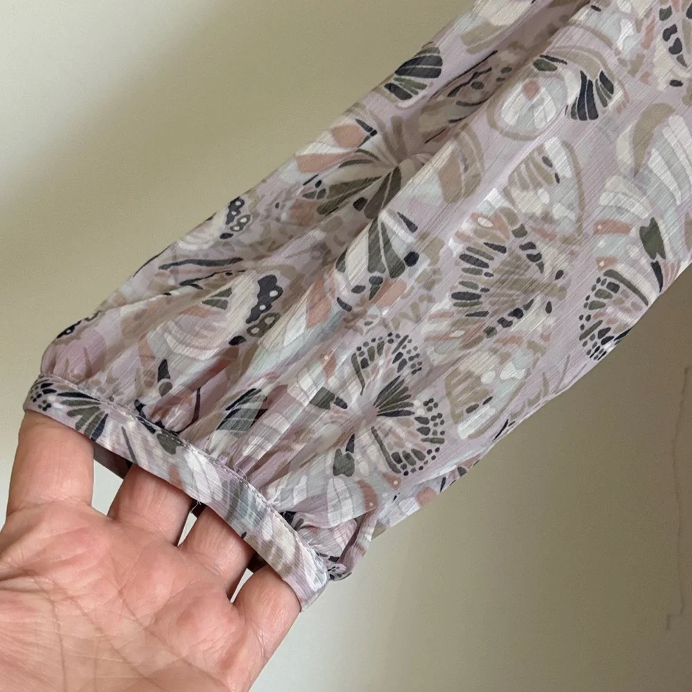 Aritzia Sundays Best Mini Floral Dress Size Small